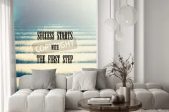 Fototapeta: Inspirujący cytat motywacyjny i tła