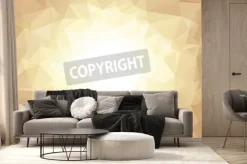 Fototapeta: Jasne tło o geometrycznych kształtach