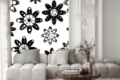 Fototapeta: Jednolite kwiatowy wzór