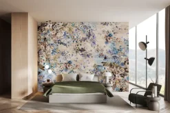 Fototapeta: Jesienne kwiaty akwarela