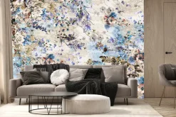 Fototapeta: Jesienne kwiaty akwarela