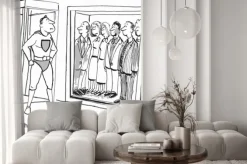 Fototapeta: "jest coś o naszym nowym liderem zespołu ... wybuchowy."