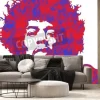 Fototapeta: Jimi hendrix watercolor portrait