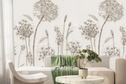 Fototapeta: Łąka z dzikimi kwiatami