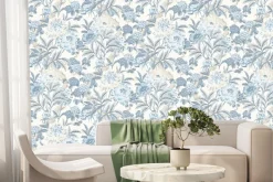 Fototapeta: Łąka z dzikimi niebieskimi kwiatami