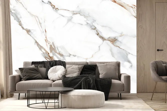 Fototapeta: Kamienna tekstura biały marmur