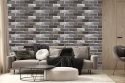 Fototapeta: Klasyczna imitacja muru z cegły