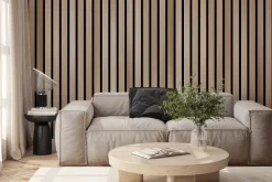 Fototapeta: Klasyczne drewniane lamele