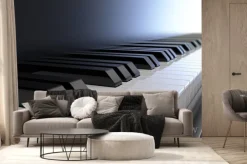 Fototapeta: Klawiatura fortepianu