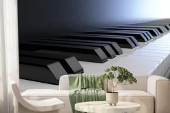 Fototapeta: Klawiatura fortepianu