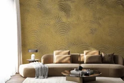 Fototapeta: Koła na betonowej ścianie w stylu glamour