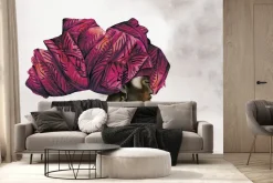 Fototapeta: Kobieta w afrykańskim turbanie na głowie