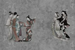 Fototapeta: Kobiety w klasycznych japońskich kimonach