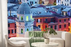 Fototapeta: Kościół santa margherita dantiochia w vernazza