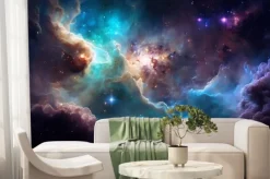 Fototapeta: Kolorowa galaktyka