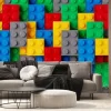 Fototapeta: Kolorowe klocki trójwymiarowe 3d