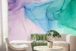 Fototapeta: Kolorowe plamy tuszu