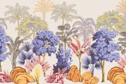 Fototapeta: Kolorowe rośliny tropikalne w dżungli