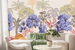 Fototapeta: Kolorowe rośliny tropikalne w dżungli