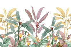 Fototapeta: Kolorowe rośliny tropikalne