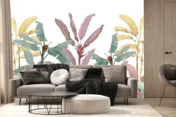 Fototapeta: Kolorowe rośliny tropikalne