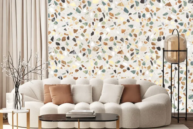 Fototapeta: Kolorowe tło z kamieni