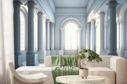 Fototapeta: Kolumny w pomieszczeniu