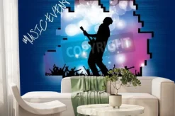 Fototapeta: Koncepcja koncert rockowy plakat