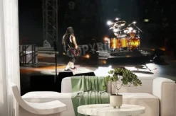 Fototapeta: Koncert zespołu â € œmetallicaâ € w rzymie 24 czerwca 2009 roku