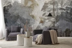 Fototapeta: Konie na tle leśnego krajobrazu