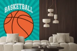 Fototapeta: Konstrukcja do koszykówki sport