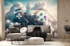 Fototapeta: Kontroler do gier w chmurach