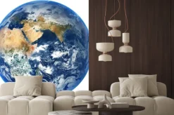 Fototapeta: Kontynent afrykański na ziemi