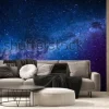 Fototapeta: Kosmiczna mgławica w kolorze błękitnym