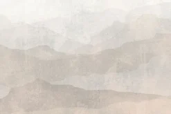 Fototapeta: Krajobraz górski w minimalistycznym stylu