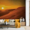 Fototapeta: Krajobraz zachodu słońca na pustyni