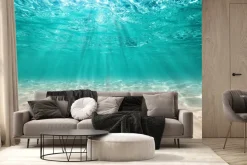 Fototapeta: Krystalicznie czyste morze i piaszczyste dno