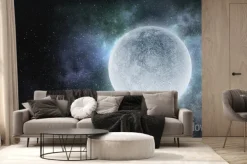 Fototapeta: Księżyc widziany z kosmosu