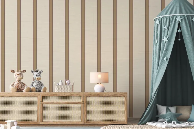 Fototapeta: Kształtny wzór w paski