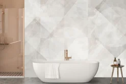 Fototapeta: Kształty geometryczne wzór na marmurowym tle