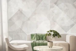 Fototapeta: Kształty geometryczne wzór na marmurowym tle