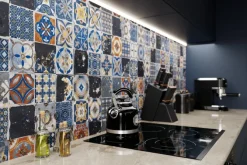 Fototapeta: Kwadratowe ornamentowe płytki