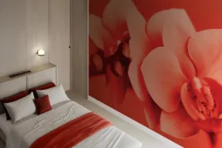 Fototapeta: Kwiat orchidei w czerwonych kolorach