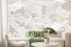 Fototapeta: Kwiatowe tło w lofcie