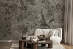 Fototapeta: Kwiaty piwonii w stylu retro