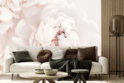 Fototapeta: Kwiaty piwonii w pastelowym kolorze