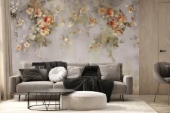 Fototapeta: Kwiaty w stylu skandynawskim