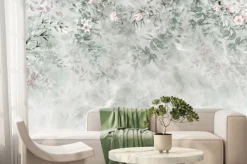 Fototapeta: Kwitnące zielone pnącza