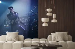 Fototapeta: Kyiv, ukraine - june 30, 2012: queen with adam lambert perform