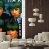 Fototapeta: Laos - około 2000 stempel drukowane w laosie pokazuje beatles
